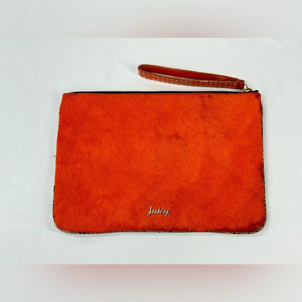 COPY - #465 Juicy Couture Harlequinn Vintage Multi Leather XL Clutch